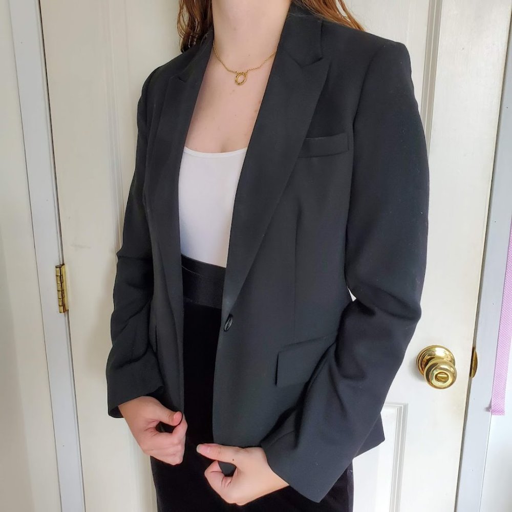 ⭐️J. Crew Black Wool Blazer⭐️ - Picture 4 of 11